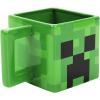 imageMinecraft Creeper Green 16 Oz Sculpted Square Ceramic Mug