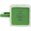 imageMinecraft Creeper Green 16 Oz Sculpted Square Ceramic Mug