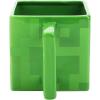 imageMinecraft Creeper Green 16 Oz Sculpted Square Ceramic Mug