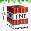imageOfficial Minecraft TNT Light with Game Sounds  Handheld Night Light ampamp Fun Toy for KidsTNT Light
