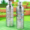 imagePaladone 500ml Minecraft Metal Water Bottle  Officially Licensed Gaming MerchandiseSingle