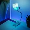 imagePaladone Minecraft Allay Clip On Book Light  Officially Licensed Reading Light Clip Lamp Design with Flexible Cable Featuring Allay Mob Shaped Head 3 Light Modes Battery Powered