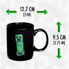 imagePaladone Minecraft Creeper Heat Change Mug  Officially Licensed Mug Transforms with Hot Beverage Novelty Gift for Gamers 295 ml 10 fl oz