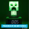 imagePaladone Minecraft Creeper Icon Alarm Clock  Creeper Glow Mode  Battery Powered  Kids Alarm Clock for BoysMinecraft