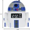 imagePaladone Minecraft Creeper Icon Alarm Clock  Creeper Glow Mode  Battery Powered  Kids Alarm Clock for BoysStar Wars