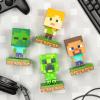imagePaladone Minecraft Creeper Light 3D Lamp  Officially Licensed Night Light  12 cm Tall Battery Powered Gaming Room and Bedroom Decor for Minecraft GamersCreeper