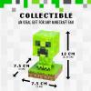 imagePaladone Minecraft Creeper Light 3D Lamp  Officially Licensed Night Light  12 cm Tall Battery Powered Gaming Room and Bedroom Decor for Minecraft GamersCreeper