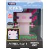 imagePaladone Minecraft Creeper Light 3D Lamp  Officially Licensed Night Light  12 cm Tall Battery Powered Gaming Room and Bedroom Decor for Minecraft GamersAxolotl