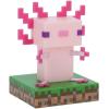 imagePaladone Minecraft Creeper Light 3D Lamp  Officially Licensed Night Light  12 cm Tall Battery Powered Gaming Room and Bedroom Decor for Minecraft GamersAxolotl