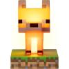 imagePaladone Minecraft Officially Licensed Fox Free Standing Desk Light Gaming Room Decor and Merchandise for Boys and Girls Nightlight Gift Accessory for Playroom and Bedroom