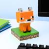 imagePaladone Minecraft Officially Licensed Fox Free Standing Desk Light Gaming Room Decor and Merchandise for Boys and Girls Nightlight Gift Accessory for Playroom and Bedroom