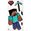 imagePaladone Minecraft Peel and Stick Wall Decals  Reusable Vinyl Sticker Clings  Minecraft Bedroom Wall Art Decor for Boys Room  4 Sheetsminecraft