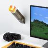imagePaladone Minecraft Torch Lamp and Night Light Wall Mountable or Freestanding BatteryPowered Officially Licensed Minecraft Room Decor