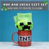 imagePaladone PP7530MCF Minecraft Mug and Socks  Officially Licensed Gaming Merchandise Multicolored
