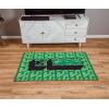 imageUkonic Minecraft Green Creeper Printed Area Rug  Indoor Floor Mat Accent Rugs for Living Room and Bedroom Home Decor for Kids Playroom  Video Game Gifts and Collectibles  60 x 39 Inches