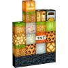 imageMinecraft Block Building Light 16 Rearrangeable Light Blocks and Bedrock Base Minecraft Bedroom Accessories Lamp Night Light