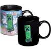 imagePaladone Minecraft Creeper Heat Change Mug  Officially Licensed Mug Transforms with Hot Beverage Novelty Gift for Gamers 295 ml 10 fl oz