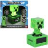 imagePaladone Minecraft Creeper Icon Alarm Clock  Creeper Glow Mode  Battery Powered  Kids Alarm Clock for BoysMinecraft