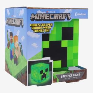 imageOfficial Minecraft TNT Light with Game Sounds  Handheld Night Light ampamp Fun Toy for KidsCreeper Sounds