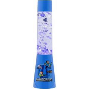 imagePaladone Minecraft Character Officially Licensed Glitter Flow Lamp or Night Mood Lighting Gamer Room Dcor for Kids and TweensMinecraft