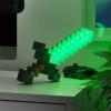 imageMinecraft Officially Licensed Diamond Sword Light 3 Dynamic Lighting Modes Phasing and Music Reactive Wall Mount or Accent Table Decor by Paladone