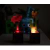 imageMinecraft Orange Tulip and Poppy Flower Pot Mood Lights Set of 2  Nightstand Table Lamp with LED Light for Bedroom Desk Living Room  Home Decor Room Essentials  Video Game Gifts And Collectibles