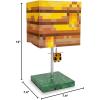 imageMinecraft Yellow Bee Nest Block Desk Lamp with 3D Bee Puller  Nightstand Table Lamp with LED Mood Light for Bedroom Desk Living Room Playroom  Home Decor Kids Room Essentials  Video Game Gifts