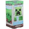 imagePaladone Minecraft Creeper 2in1 Cushion Blanket  Officially Licensed Microsoft Travel Blanket Foldable Soft Fluffy Throw Gamer Design for Living Room or Bedroom Dcor 120cm x 150cm