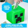 imagePaladone Minecraft Creeper Maze Safe Complete The Maze to Unlock Money Fun Minecraft Block Collectible Toy and Piggy Bank for Kids Comes with Decorative Stickers
