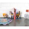 imageUkonic Minecraft 6Inch Llama Bookends Set of 2  Bookshelf Decor Room Essentials Storage Organizer for Shelves and Desktops Book Stoppers  Video Game Gifts and Collectibles