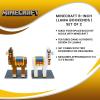 imageUkonic Minecraft 6Inch Llama Bookends Set of 2  Bookshelf Decor Room Essentials Storage Organizer for Shelves and Desktops Book Stoppers  Video Game Gifts and Collectibles