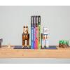 imageUkonic Minecraft 6Inch Llama Bookends Set of 2  Bookshelf Decor Room Essentials Storage Organizer for Shelves and Desktops Book Stoppers  Video Game Gifts and Collectibles