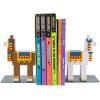imageUkonic Minecraft 6Inch Llama Bookends Set of 2  Bookshelf Decor Room Essentials Storage Organizer for Shelves and Desktops Book Stoppers  Video Game Gifts and Collectibles