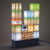 imagePaladone Minecraft Building Block Night Light  Officially Licensed LED Lamp for Boys Bedrooms Gaming Decor ampamp Gifts  Fun Minecraft Room Accessory