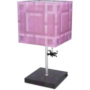 imageMinecraft Nether Portal Desk Lamp with Ender Dragon Pull  Nightstand Table Lamp with LED Mood Light for Bedroom Desk Living Room Playroom  Home Decor Kids Room Essentials  Video Game Gifts