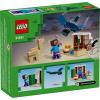 imageLEGO Minecraft Steves Desert Expedition Building Toy Biome with Minecraft House and Action Figures Minecraft Gift for Independent Play Gaming Playset for Boys Girls and Kids Ages 6 and Up 21251