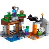 imageLEGO Minecraft The Abandoned Mine Building Toy 21166 Zombie Cave with Slime Steve ampamp Spider Figures Gift idea for Kids Boys and Girls Age 7 Plus