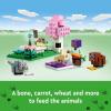 imageLEGO Minecraft The Animal Sanctuary Building Set Gaming Toy for Girls and Boys Ages 7 and Up Gift for Gamers and Kids Brick Model of The Plains Biome with Popular Minecraft Figures 21253