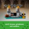 imageLEGO Minecraft The Armory Building Set Includes Popular Minecraft Figures Alex and Armorsmith Action Toy for Gamers and Kids Gift for Boys and Girls 7 Years Old and Up 21252