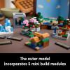 imageLEGO Minecraft The Crafting Table Collectible Video Game Building Set with Minecraft Figures Mobs and Biomes 15 Year Anniversary Model Build and Display Minecraft Gift for Adults 21265