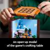 imageLEGO Minecraft The Crafting Table Collectible Video Game Building Set with Minecraft Figures Mobs and Biomes 15 Year Anniversary Model Build and Display Minecraft Gift for Adults 21265