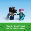 imageLEGO Minecraft The Ender Dragon and End Ship Building Set Video Game Toy with 2 Minecraft Minifigures Dragon Toy Action Playset for Kids Birthday Gift for Boys and Girls Ages 8 and Up 21264