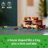 imageLEGO Minecraft The Frog House Building Toy for Kids Minecraft Toy Featuring Animals a Toy Boat and Minecraft Mob Figures Gaming Gift for Girls and Boys Ages 8 and Up 21256