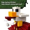 imageLEGO Minecraft The Ghast Balloon Village Attack Toy Building Set for Kids Girls and Boys Ages 10  Includes Steve Natalie and Dawn Minifigures  Birthday Gift Idea  21273