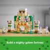 imageLEGO Minecraft The Iron Golem Fortress 21250 Building Toy Set Playset Featuring a Crystal Knight and Golden Knight A Fortress and a Giant Golem Build and Display Minecraft Toy for 9 Year Old KidsStandard Packaging