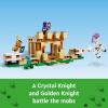imageLEGO Minecraft The Iron Golem Fortress 21250 Building Toy Set Playset Featuring a Crystal Knight and Golden Knight A Fortress and a Giant Golem Build and Display Minecraft Toy for 9 Year Old KidsStandard Packaging