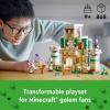imageLEGO Minecraft The Iron Golem Fortress 21250 Building Toy Set Playset Featuring a Crystal Knight and Golden Knight A Fortress and a Giant Golem Build and Display Minecraft Toy for 9 Year Old KidsFrustrationFree Packaging