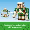 imageLEGO Minecraft The Iron Golem Fortress 21250 Building Toy Set Playset Featuring a Crystal Knight and Golden Knight A Fortress and a Giant Golem Build and Display Minecraft Toy for 9 Year Old KidsStandard Packaging