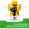 imageLEGO Minecraft The Nether Lava Battle Toy and Playset  Building Minecraft Toy for Kids Ages 6  Alex Wither Skeleton Blaze and Strider Figures for Pretend Play  Gift Idea for Birthdays  21266