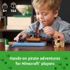 imageLEGO Minecraft The Pirate Ship Voyage Boat Toy Playset for Kids with Squid Camel and Pirate Figures Pirate Toy Building Set for Action RolePlay Minecraft Gift for 8 Year Old Boys and Girls 21259
